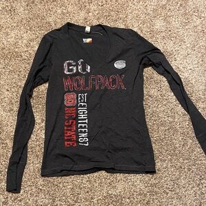 Black Long Sleeve Women's Tee